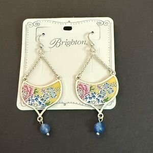 Brighton Blossom Hill Garden Drop French Wire Earrings NWT